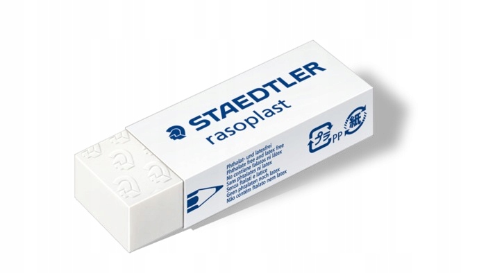 Гумка STAEDTLER Rasoplast - 33×16×13 мм — фото 6