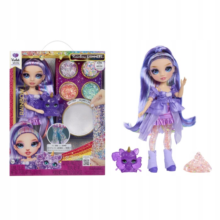 Лялька rainbow high rainbow shimmers з слайм violet willow (вживаний)