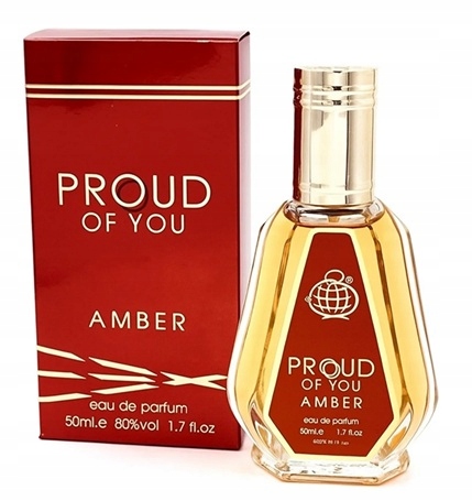 fragrance world proud of you amber woda perfumowana 50 ml     