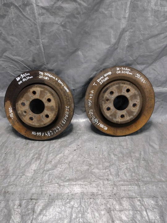 Disques Frein Arrière Opel Insignia A kombi 2,0 CDTI