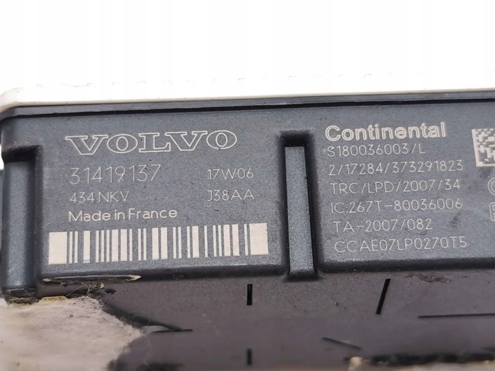 Volvo V60 Vnitřní anténa 2017 Kombi 4/5 dveří 31419137 S180036003 (15-18) 7