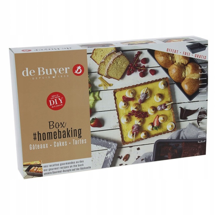 Sada 3 forem do pieczenia de Buyer Homebaking 4713.03