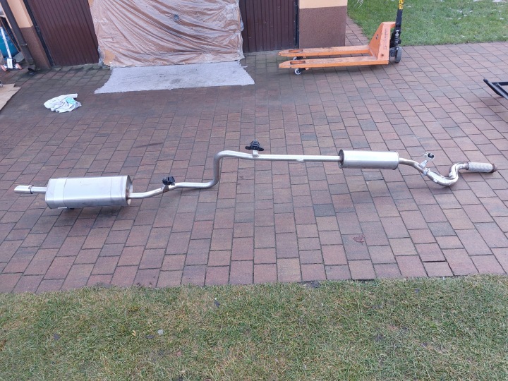 exhaust pipe TLUMIK OPEL CORSA F 1.2 THP new 23r