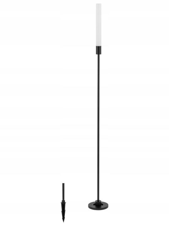 Zahradní Lampa Zola Led černá 3W IP54 3000K 100 cm venkovní 100lm stojící