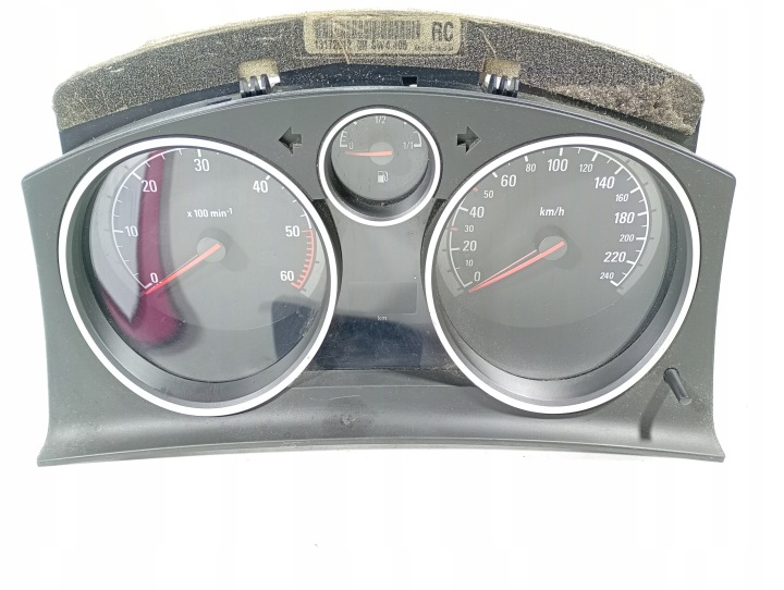 Opel Astra H 04-14 Instruments tachymètre compte tours Horloge montre tableau bord Tachymètre OE 13172012