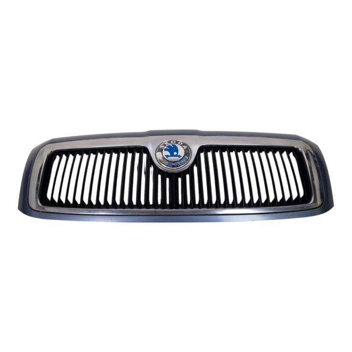 SKODA SUPERB e 1 GRIGLIA completa CHROM ORG. 9431 3U0853651C