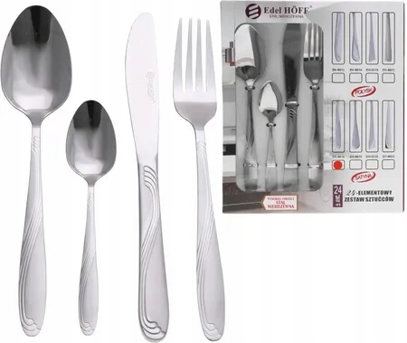 Sada příborů 24 ks Edel Hoff Elegance Premium