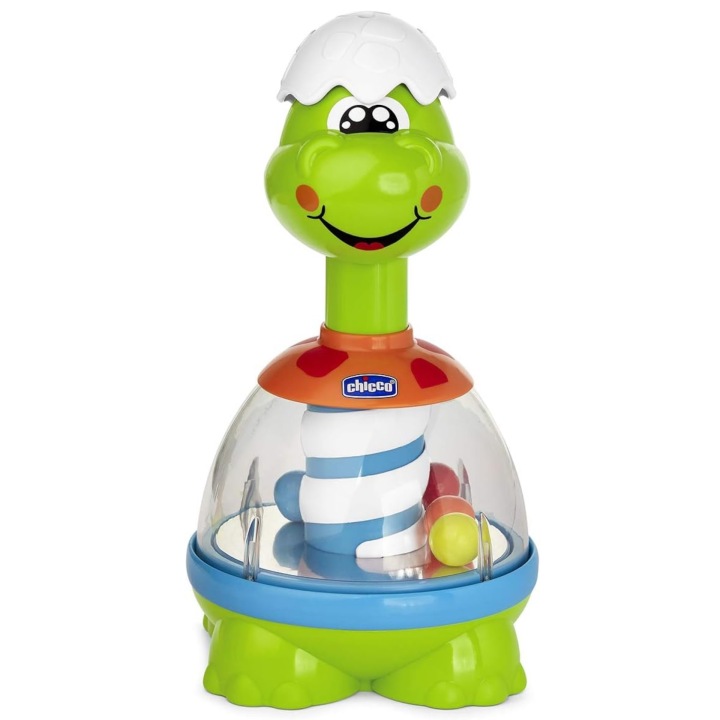CHICCO дзиґа діно іграшка інтерактивна музична динозавр для дитини — фото 5
