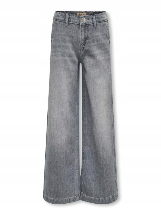 Kids Only Джинси дівчачі широкі, Medium Сірий Denim, 122 см
