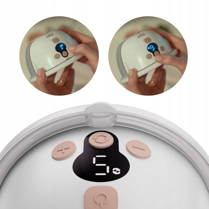 Молоковідсмоктувач носимий бездротовий електричний MAMAFLOW KINDERKRAFT HANDS-FREE — фото 2