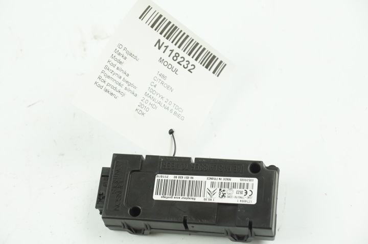 modul BLUETOOTH 9665183080 CITROEN C4