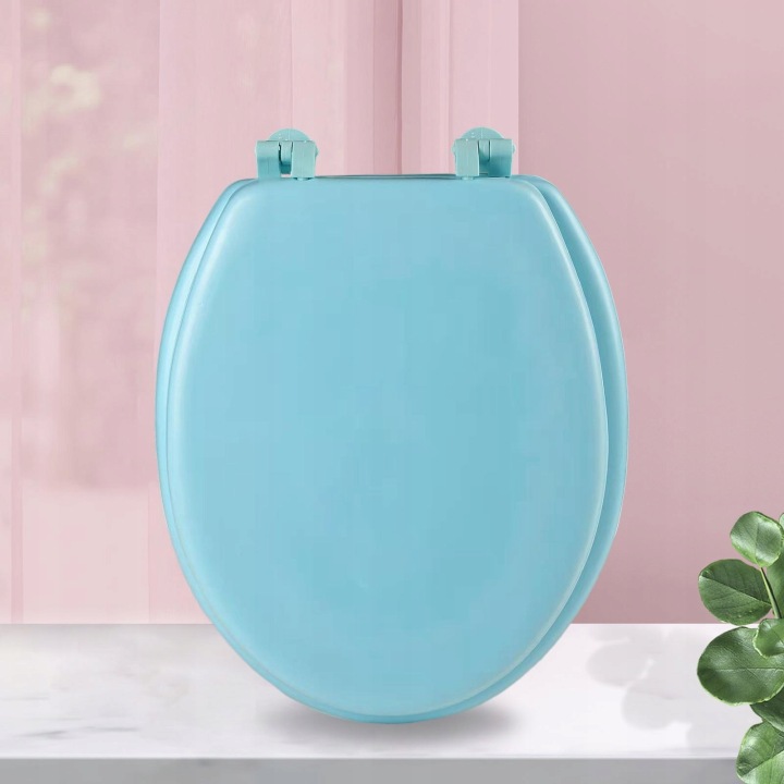 Накладка на унітаз EVA Сидіння для унітазу З Shaped Синій — фото 4