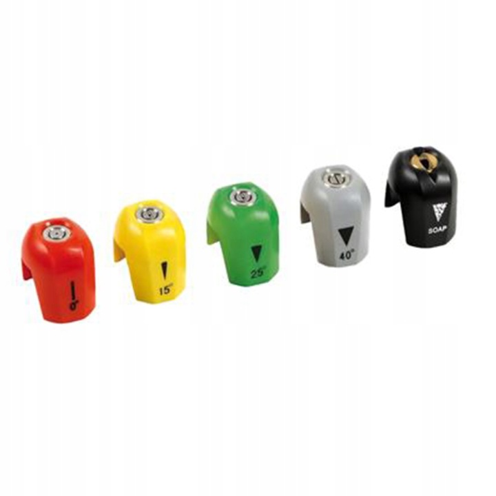 Sada 5 Nástavců Pro Tlačné Myčky (S-97905, S-98902) Stalco S-98931