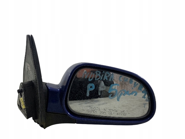CHEVROLET NUBIRA specchietto retrovisore destro 5 PIN blu