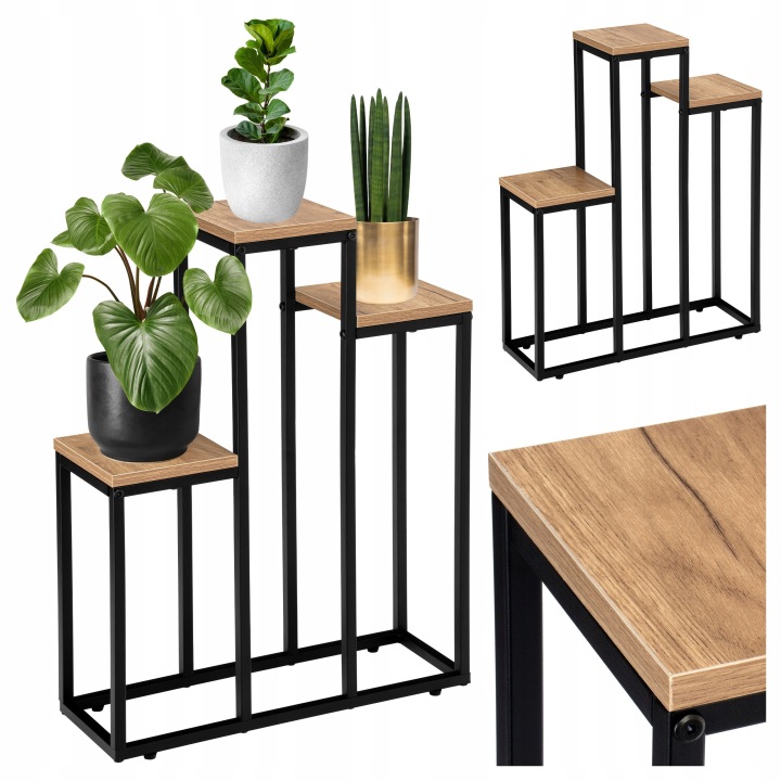 Držák Na Květináč kovový loft Agras Craft stojan na květiny