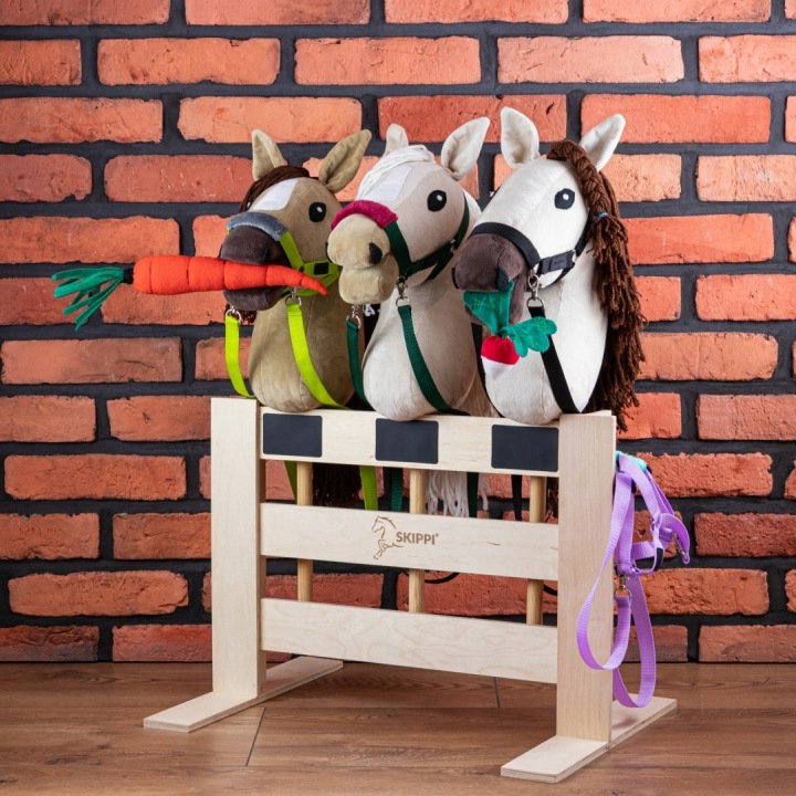 Дерев'яний Левада/Стійка для Hobby Horse / Конячки на Палиці на Паличці - Skippi — фото 3