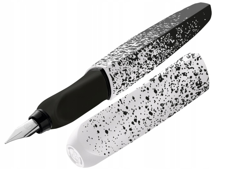 Перова ручка на патрони PELIKAN Twist Колір Edition біло-чорні — фото 3