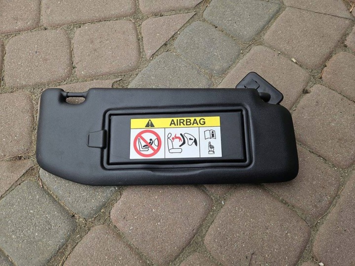 parasole ALETTA PARASOLE przeciwsloneczny nero passeggeri Opel Mokka B 2 II