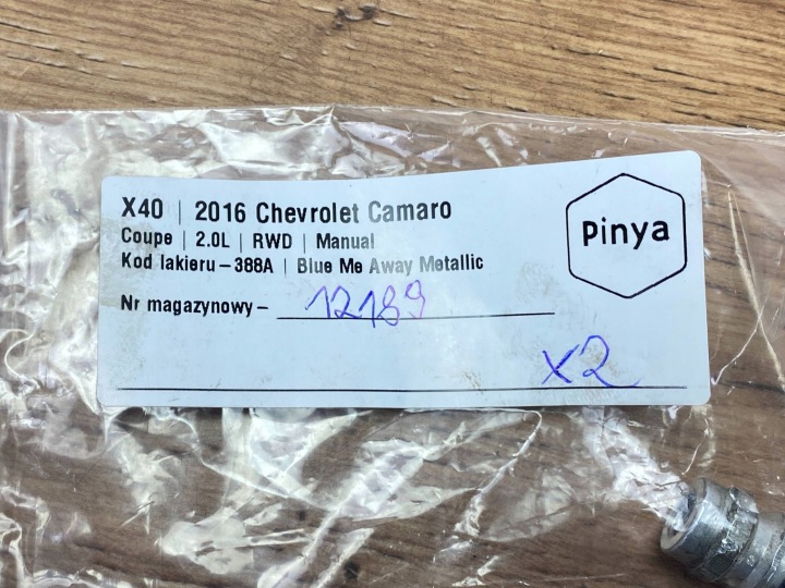 Válvula de ar condicionado Chevrolet Camaro 2016+ 7