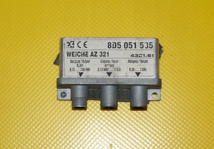 modulo Centralina AMPLIFICATORE ZASILACZ ANTENY RADIA AUDI A8 D2 94-98 8D5051585