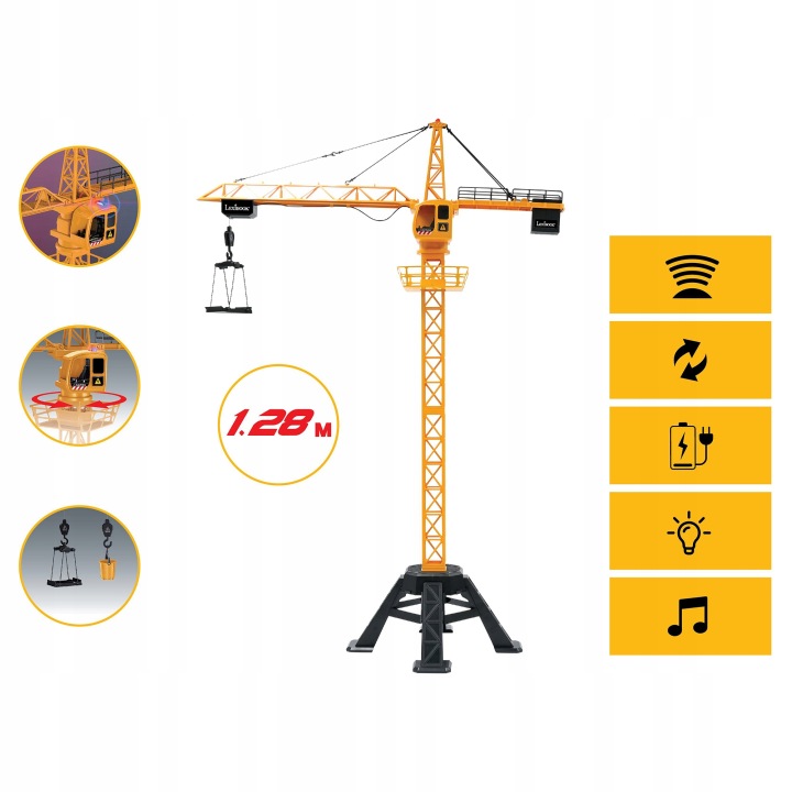 Кран дистанційно керований Crosslander PRO, RC Crane, 128 см вис. — фото 3