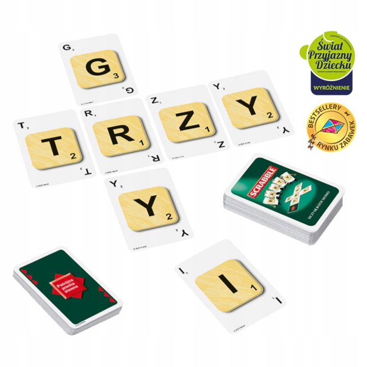 CLASSIC SCRABBLE культова гра словесна гра карткова /Piatnik/ — фото 2