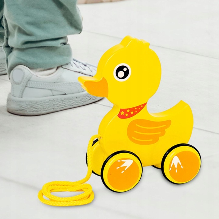 Pull Along Walking Toys Push & Pull Toy Раннє навчання Легке штовхання Їжак — фото 9