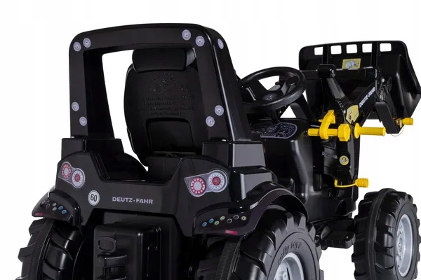 Трактор Deutz Agrotron 8280TTV з навантажувачем фронтальним, чорний Rolly Toys — фото 6