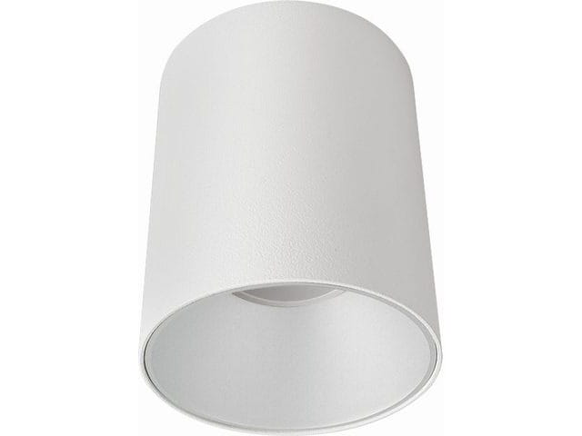 Spotová stropní svítidlo, bílá kovová tuba, do jídelny, ložnice Eye Tone