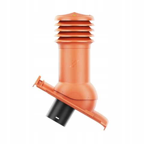 Větrací komín HiVent pro keramickou střešní krytinu Monza, průměr 150 mm, cihlový