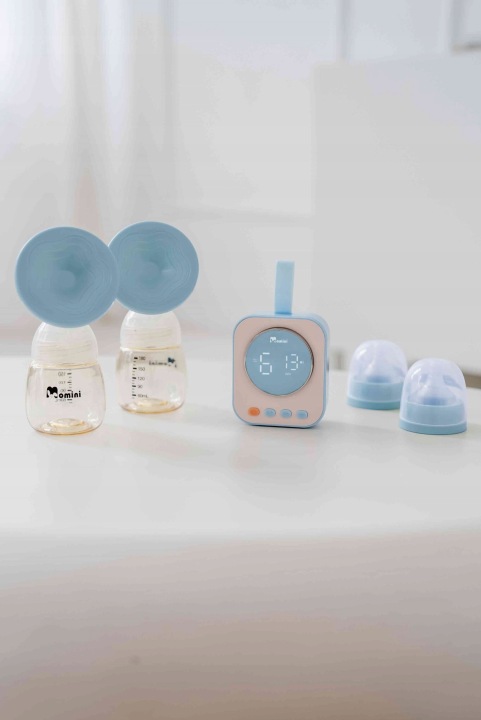 Молоковідсмоктувач електронний TwinPump Подвійний 4-фазний Momini — фото 8