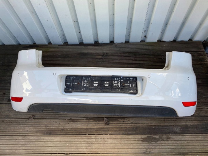 VW GOLF VI HB 5D komplet Stoßstange heck hinten PDC LB9A BIALY
