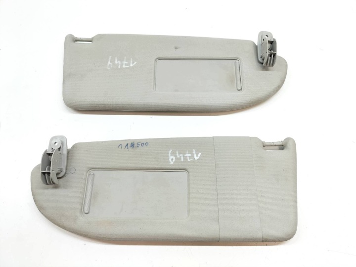 Sonnenblende PRZECIWSLONECZNE links rechts Blende Abdeckung KPL Seat Ibiza IV (2008-2017)