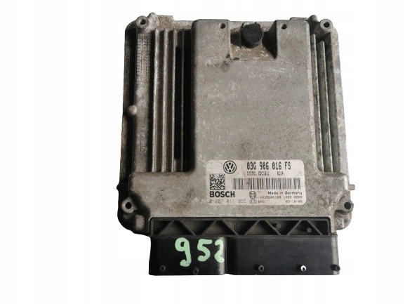 VW GOLF 1.9TDI 0281011955 03G906016FS computer ECU