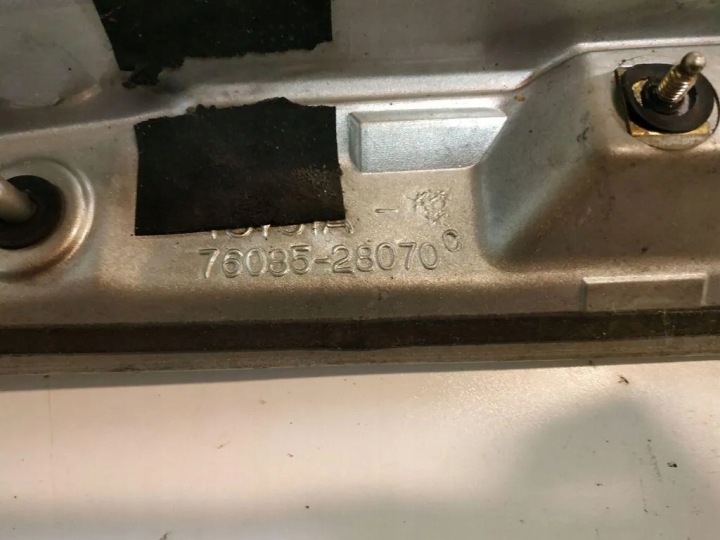 Spoiler víka zavazadlového prostoru TOYOTA PREVIA (_R3_) 7603528070 2.0L diesel 85kW 8