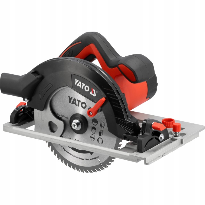Tesařská Kotoučová Pila 190 MM 1600 W 60 T Řezání 66 MM Yato