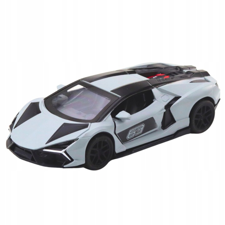 Автомобіль гоночний металевий з приводом 1:23 Lean Toys 400x295 мм — фото 2