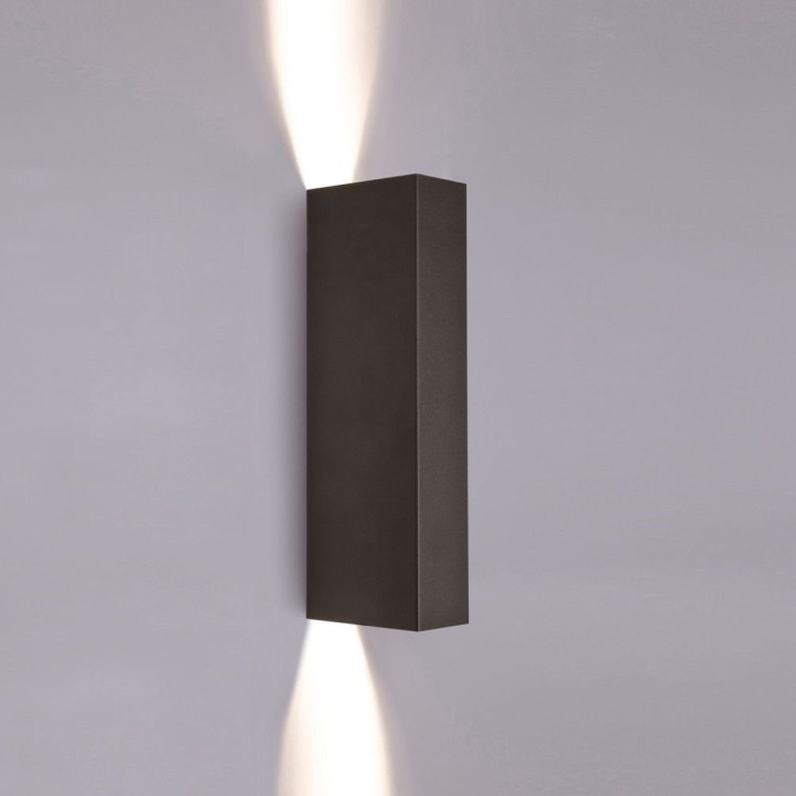 Černá nástěnná lampa Malmo moderní do chodby a obývacího pokoje Nowodvorski