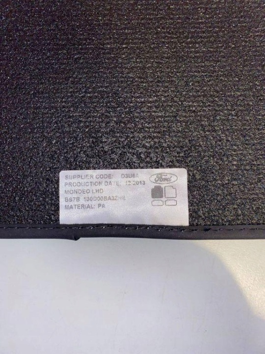 FORD GALAXY rug set (WA6) BS7B130D00BA3ZHE diesel 100kW 2010 9