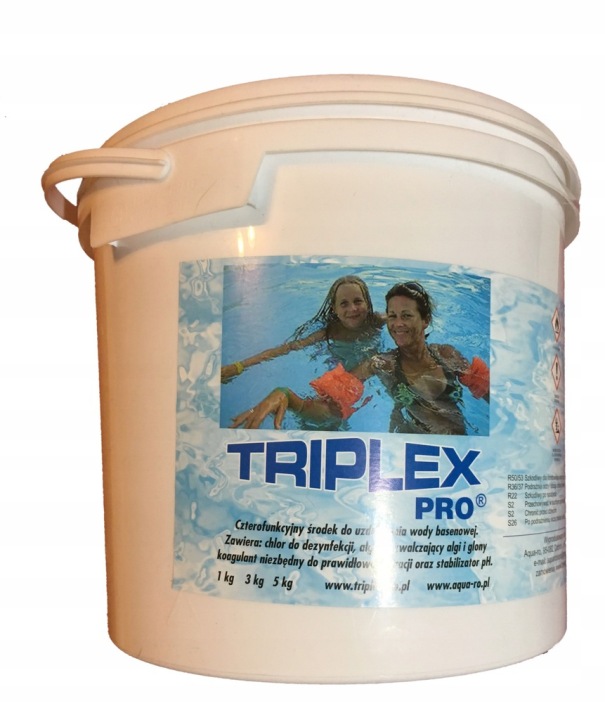 Triplex Pro 3 kg tablety Bazén 4v1 Chlor Chemie