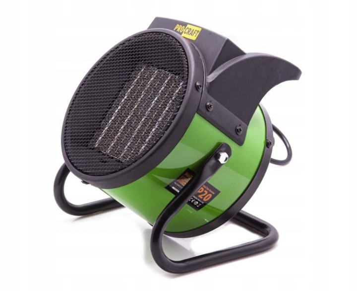 Procraft Elektrický ohřívač Výkon 2000 W 3 Stupně Regulace FP20