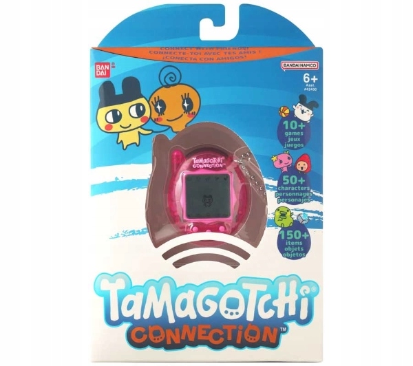 Оригінальні TAMAGOTCHI CONNECTION BANDAI TRANSCULENT рожевий нова модель — фото 3