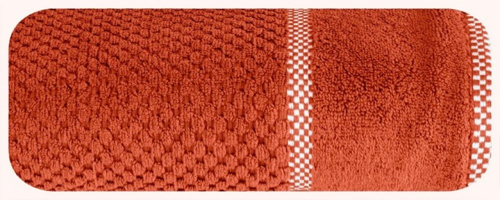 Ručník Caleb 70x140 cihlový 540 g/m2
