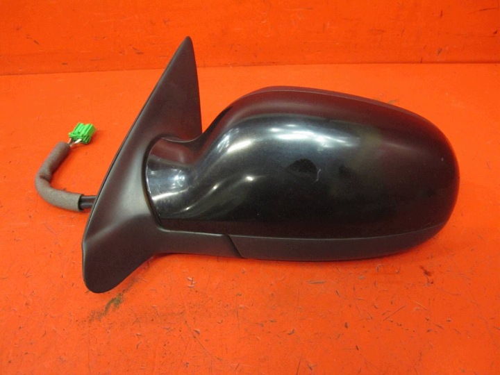 VOLVO V70 2 II 00-04 SPECCHIETTO RETROVISORE Elettricità sinistro 7 PIN nero 019-26 EUROPA