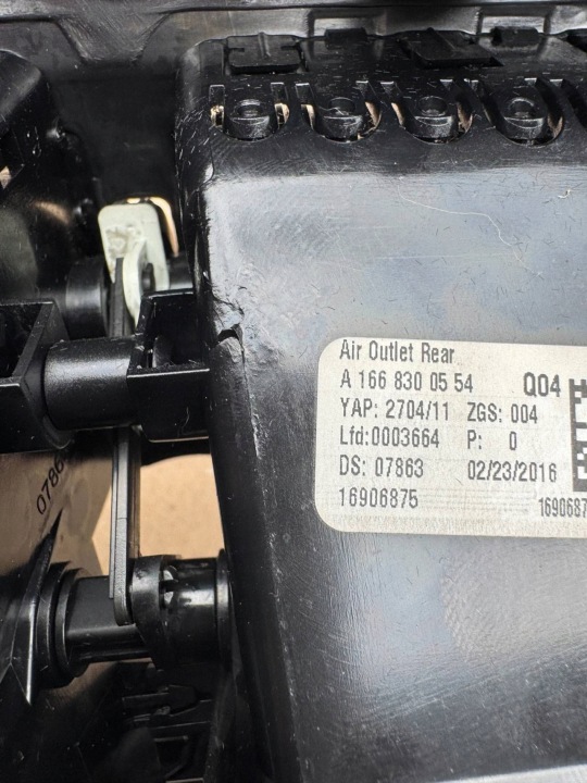 SCHOW RAMKA RANDOM TUNELU MERCEDES ML W166 A1666800907 7