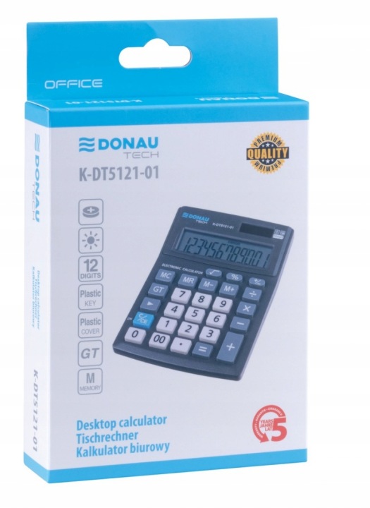 Калькулятор офісний OFFICE CI-CMB1201BK 12-цифр — фото 5