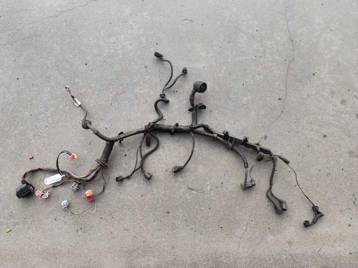 wiring bundle of the engine VW T5 2.5 TDI manual