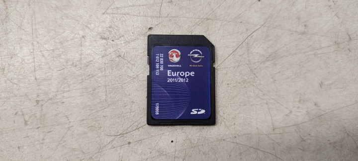 Karta SD mapy navigácie Opel Zafira C 2,0 CDTI