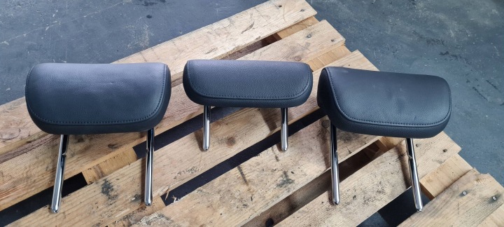 A6 C7 4G LIFT Appuie tête avant arrière Appuie tête avant arrière KANAPY Arrière Cuir, en cuir SKORZANE KOMPLET 3X A7 4G