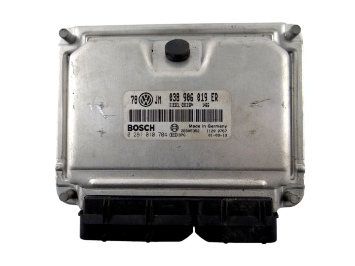 control unit of the engine VOLKSWAGEN PASSAT B5 038 906 019 ER